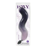 Foxy Fox Tail Silicone Butt Plug (Gradient) – Premium Silicone Butt Plug Purple > Anal Range > Tail Butt Plugs